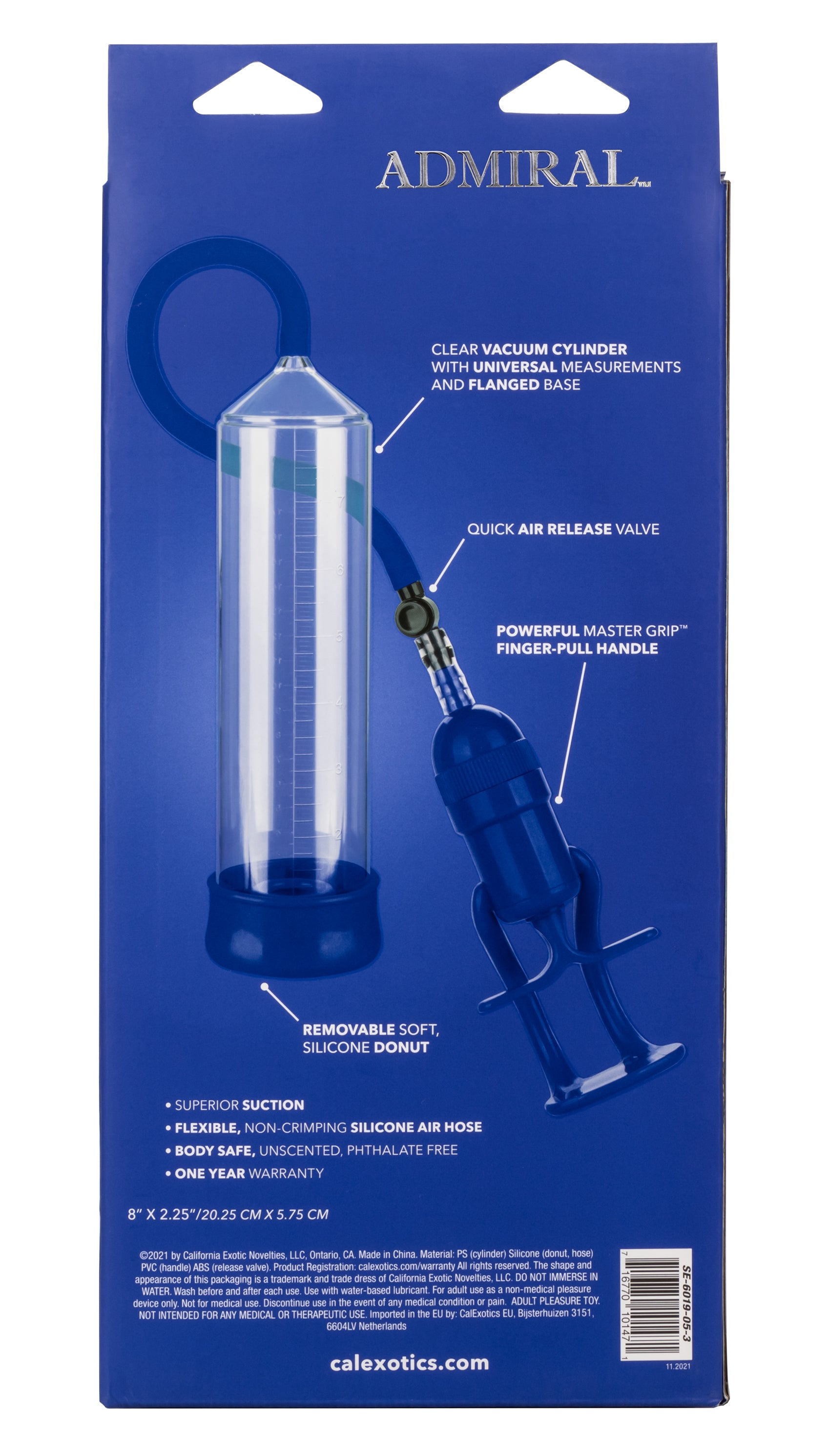 Admiral StaHard – Male Enhancement Pump with Silicone Base and Master-Grip Handle > Pumps > Penis Pumps