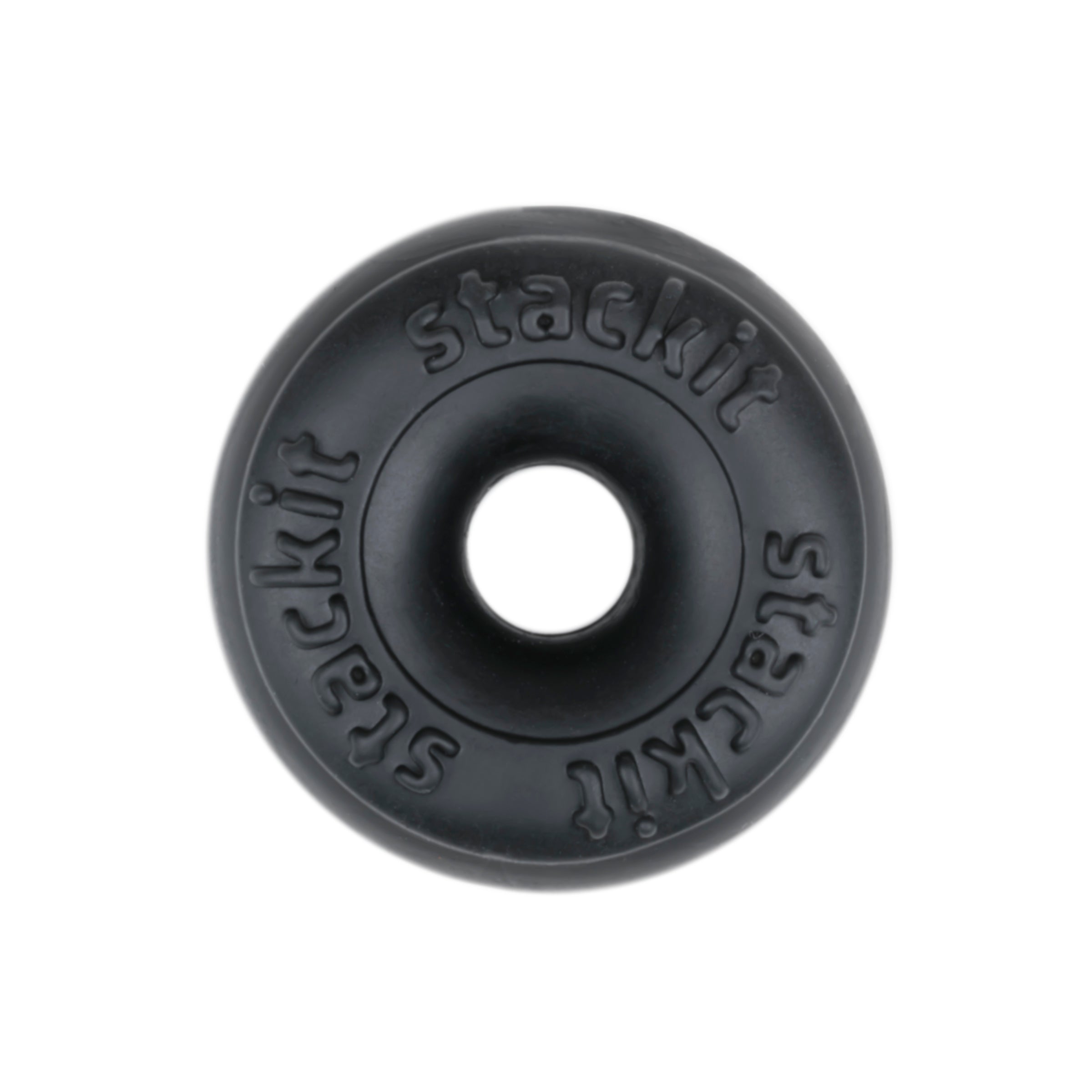 Stackit Bulge Enhancing Cock Ring Black Black COCK RINGS