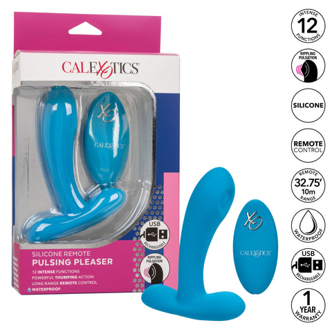 Remote Controlled Pulsing Pleaser Vibrator Rechargeable > Sex Toys For Ladies > Panty Vibes