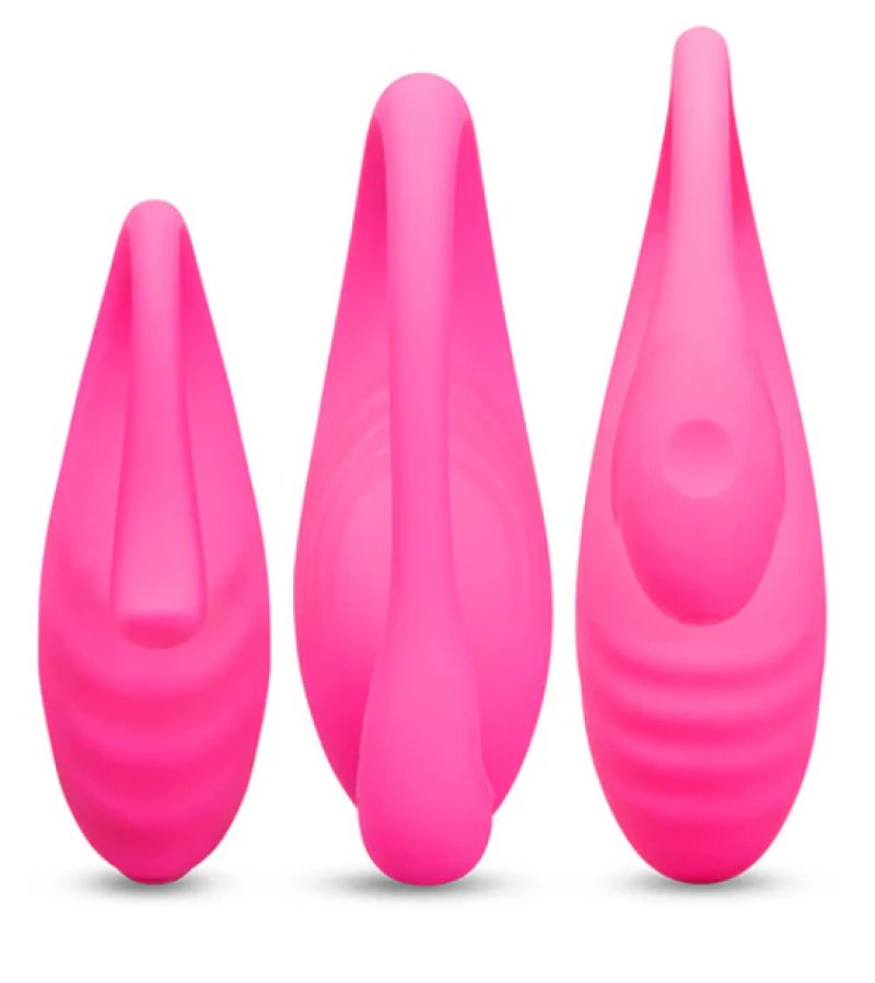 Together Menage A Trois Remote Control Ribbed Vibrating Egg Set > Sex Toys For Ladies > Vibrating Eggs