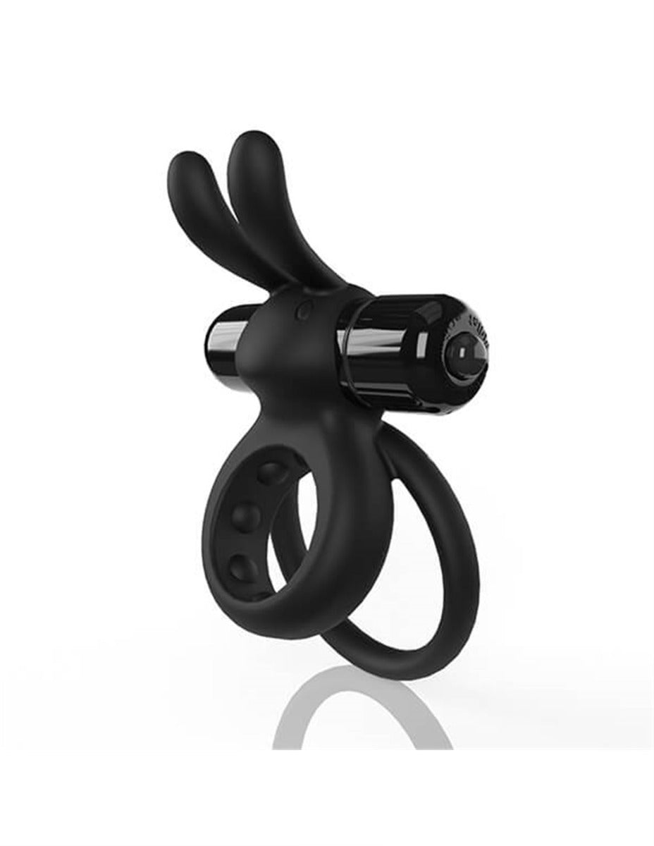 Screaming O Ohare 4T – Body-Safe Silicone Double Ring Vibrator with Clitoral and Perineal Stimulation > Sex Toys > Couples Toys