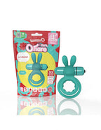 Ohare 4T High Pitch Treble Stretchy Double Ring True Silicone Rabbit Vibrator > Sex Toys > Couples Toys
