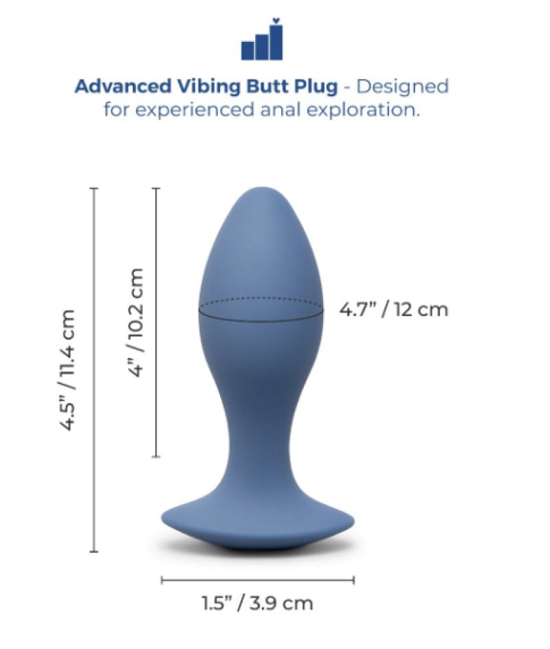 b-Vibe 4 Inch Silicone Vibing Butt Plug with Multiple Vibration Settings > Anal Range > Vibrating Butt Plugs
