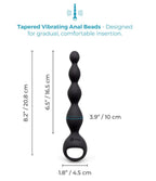 b-Vibe Vibing Beads – 6.5 Inch Rechargeable Silicone Anal Beads > Anal Range > Anal Beads
