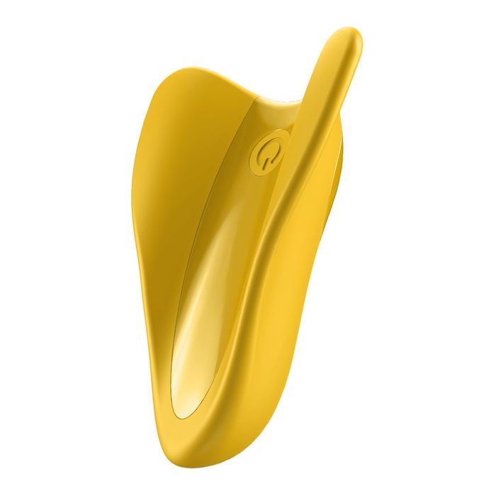 Satisfyer High Fly Yellow USB Rechargeable Finger Stimulator Main image