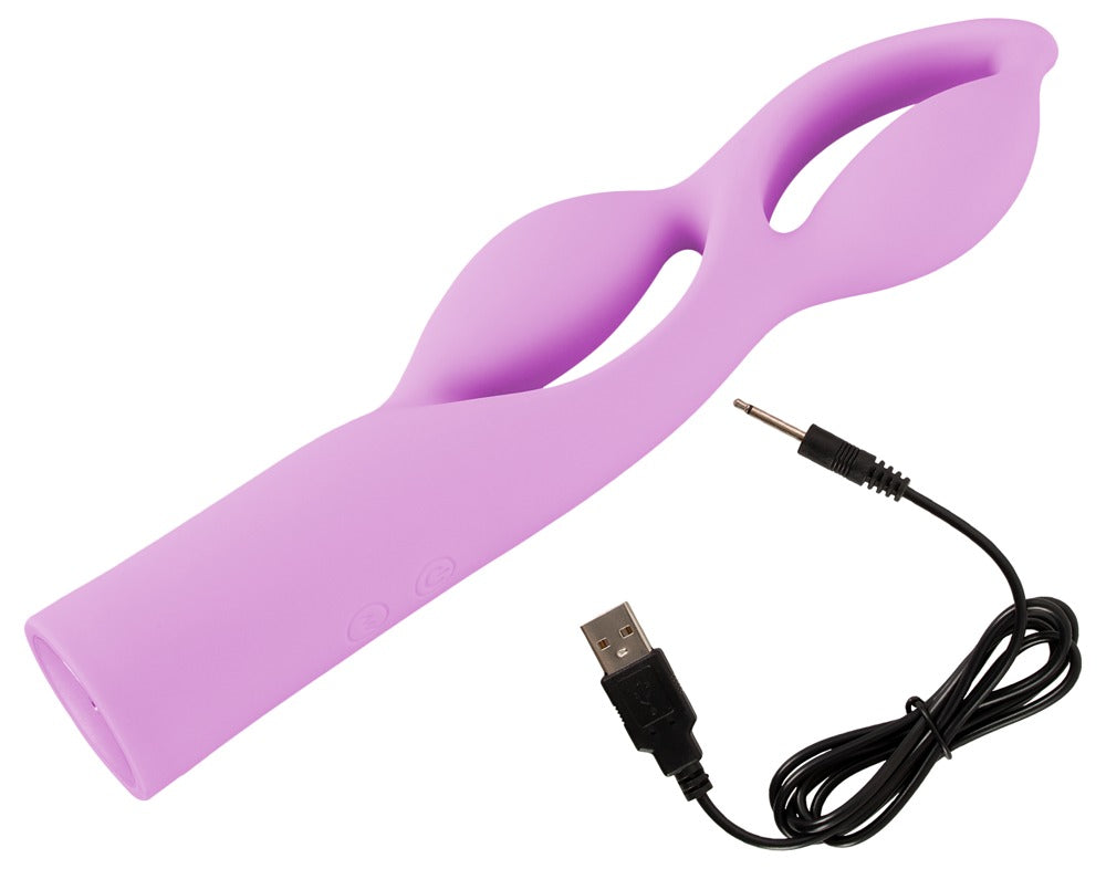 Fabulous Vibrator Purple Dual Motor Silicone Vibrator > Vibrators > Unconventional