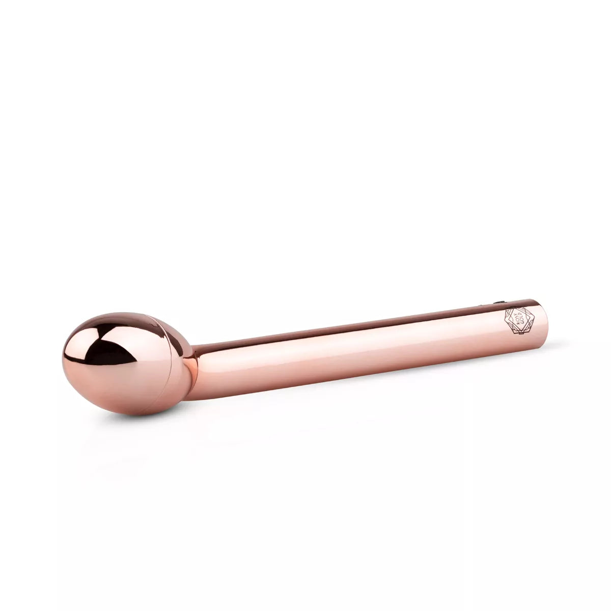 Rosy Gold Pink G-Spot Vibrator with Curved Head Waterproof > Sex Toys For Ladies > G-Spot Vibrators