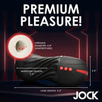 Curve Toys | JOCK Sucking & Vibrating Squeezable Masturbator