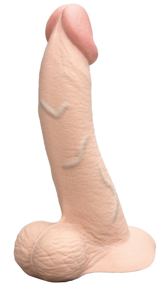 b-Vibe Slipskin Realistic Silicone Dildo 9 Inch Curved > Dildos > Large Dildos
