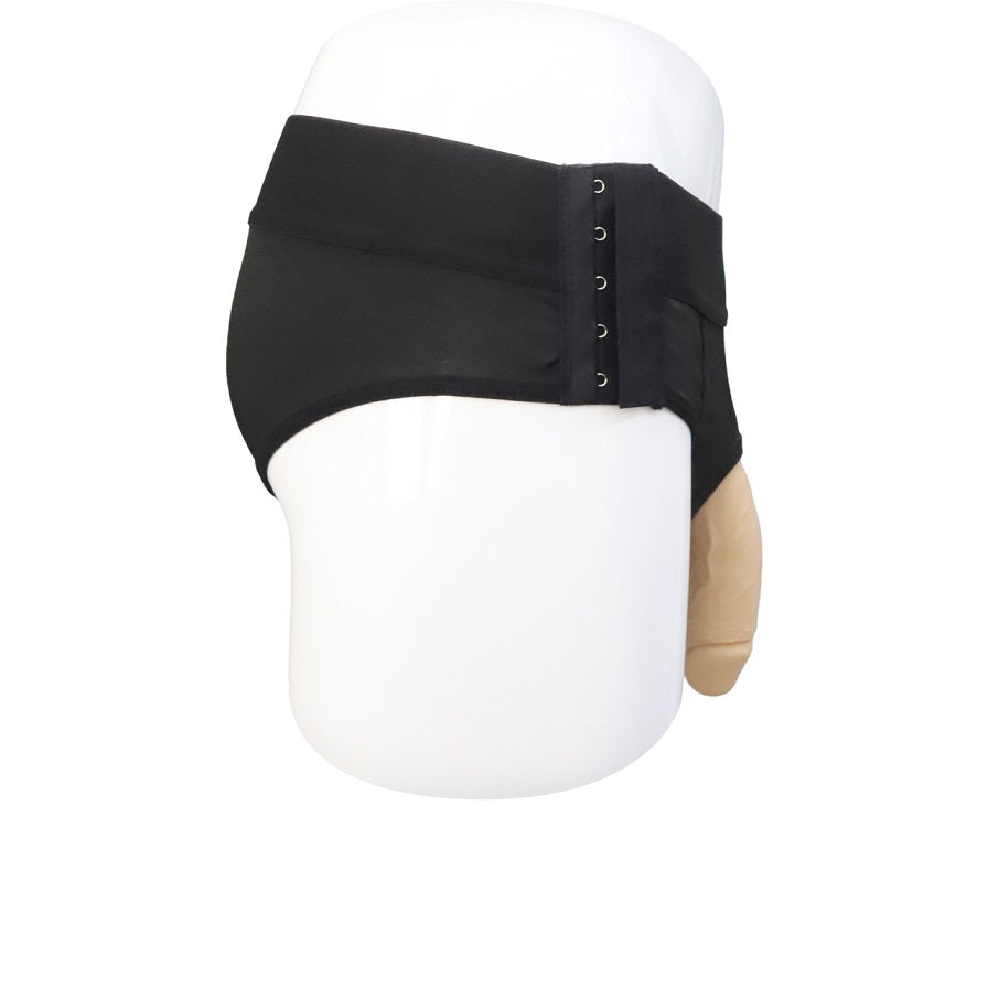 XX-Dreamstoys FTM Silicone Packer with Black Panty Size S 10cm Length 3.5cm Diameter Secondary image