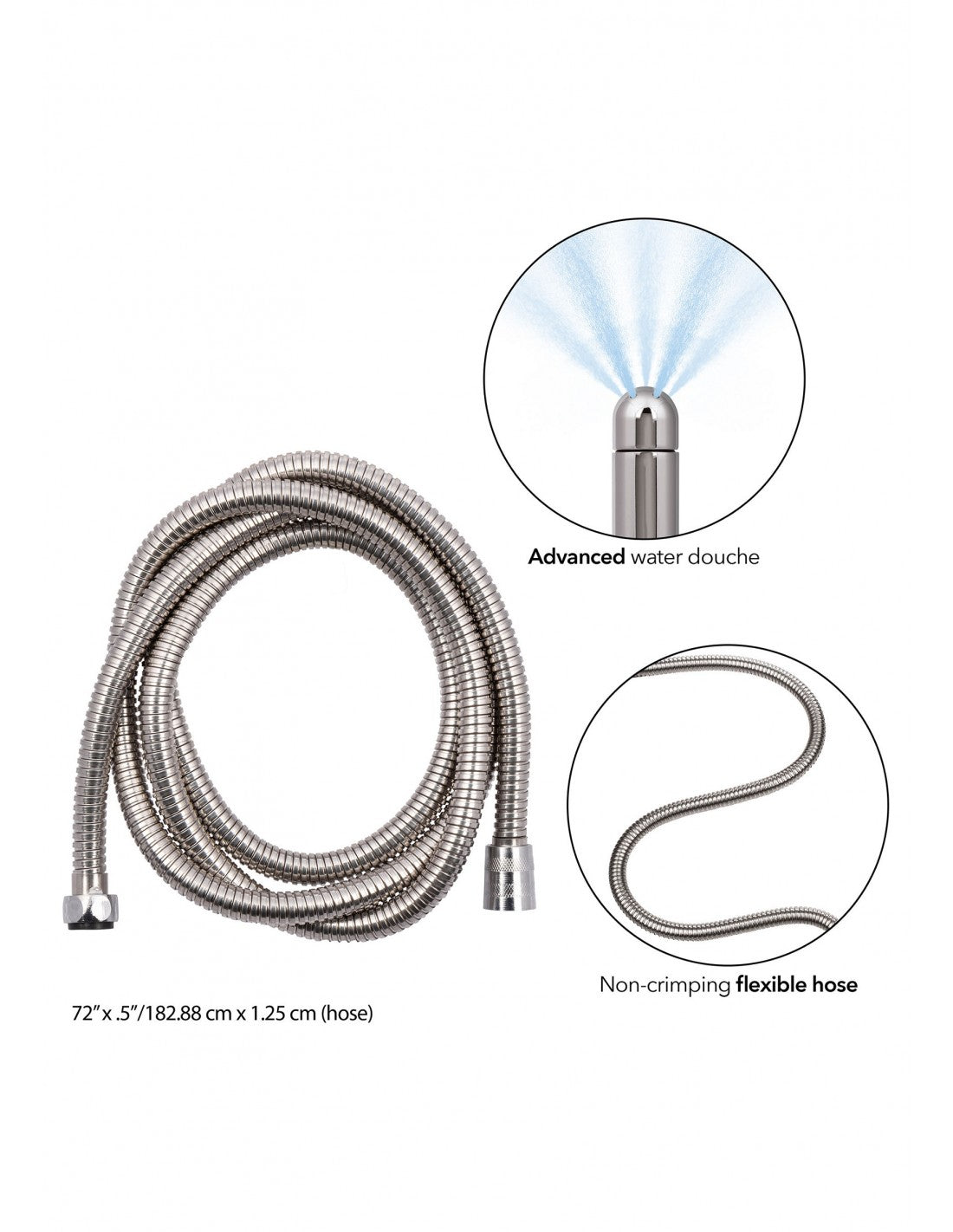 Pro Water Works System – 6-Piece Hygienic Cleaning Kit with Flexible Hose > Essentials > Douches
