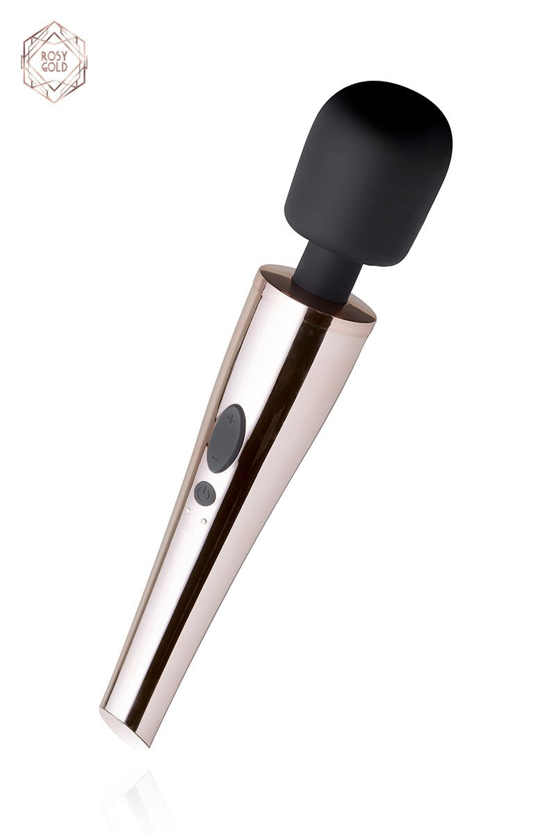 Rosy Gold Nouveau Wand Massager Flexible Head Vibrator for External Stimulation > Sex Toys > Massage Wands