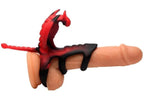Dragon Flight Multi-Ring Vibrating Silicone Cock Ring > Sex Toys For Men > Penis Sleeves