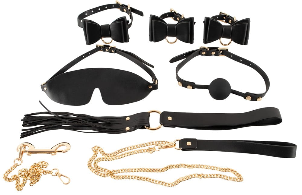 Bad Kitty Bondage Set (Leather Look) – 7-Piece BDSM Restraint Set > Bondage Gear > Bondage Kits