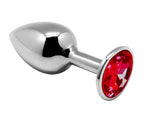 Alive Metal Plug Kit with Shiny Diamond Tips, Set of Three > Anal Range > Butt Plug Kits