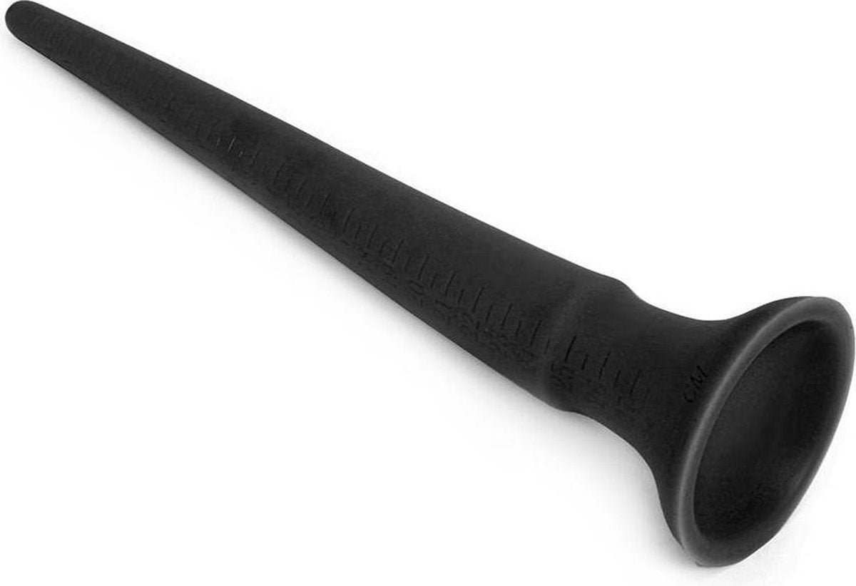 Kiotos Cox Black Extra Long 37cm – Silicone Dildo with Suction Cup > Dildos > Oversized Toys