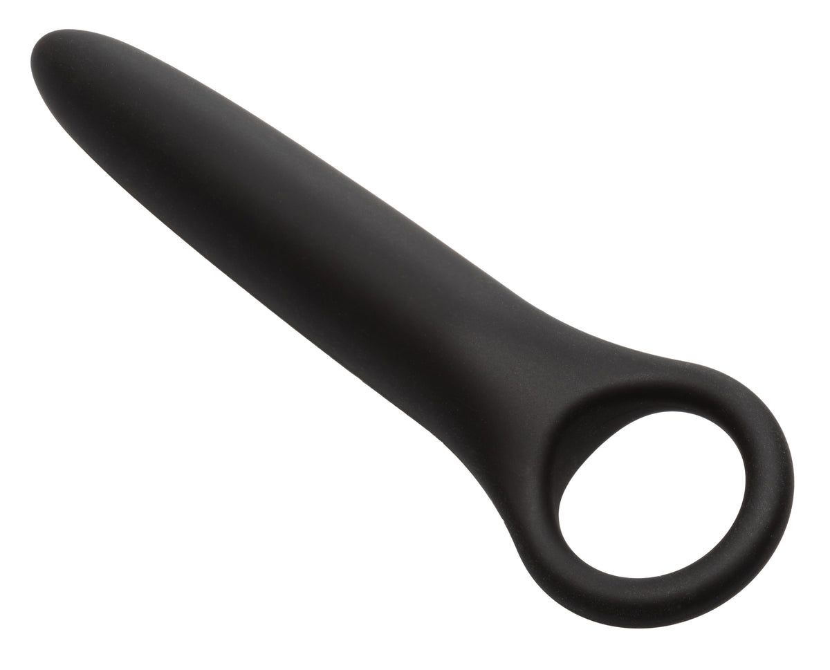 Boundless Dilator Trio Black Silicone Set with Three Graduated Sizes and Easy Finger Loop > Sex Toys > Dilators