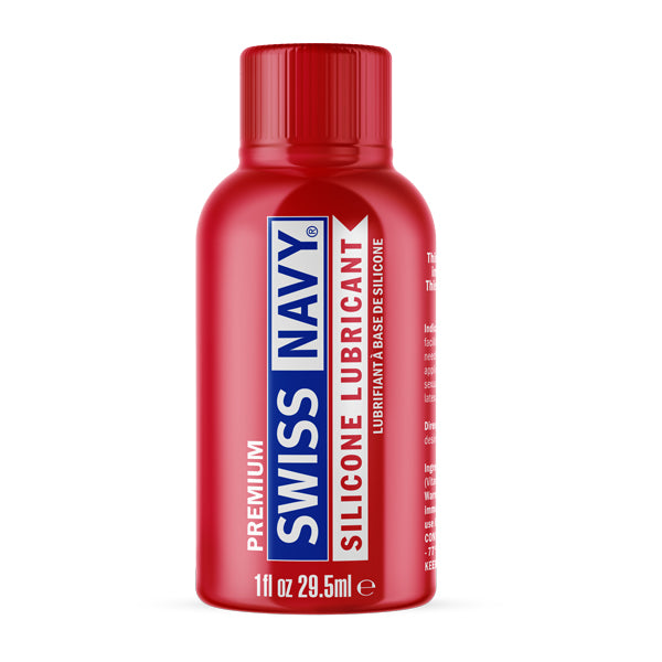 Swiss Navy Silicone Lubricant 1 fl. oz / 30 ml Premium Silicone-Based Lubricant Silicone Lubricant