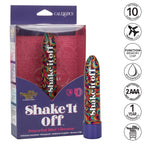 Naughty Bits Shake It Off Powerful Mini Vibrator 4.25 Inch Waterproof Colorful Design > Vibrators > Standard Vibrators