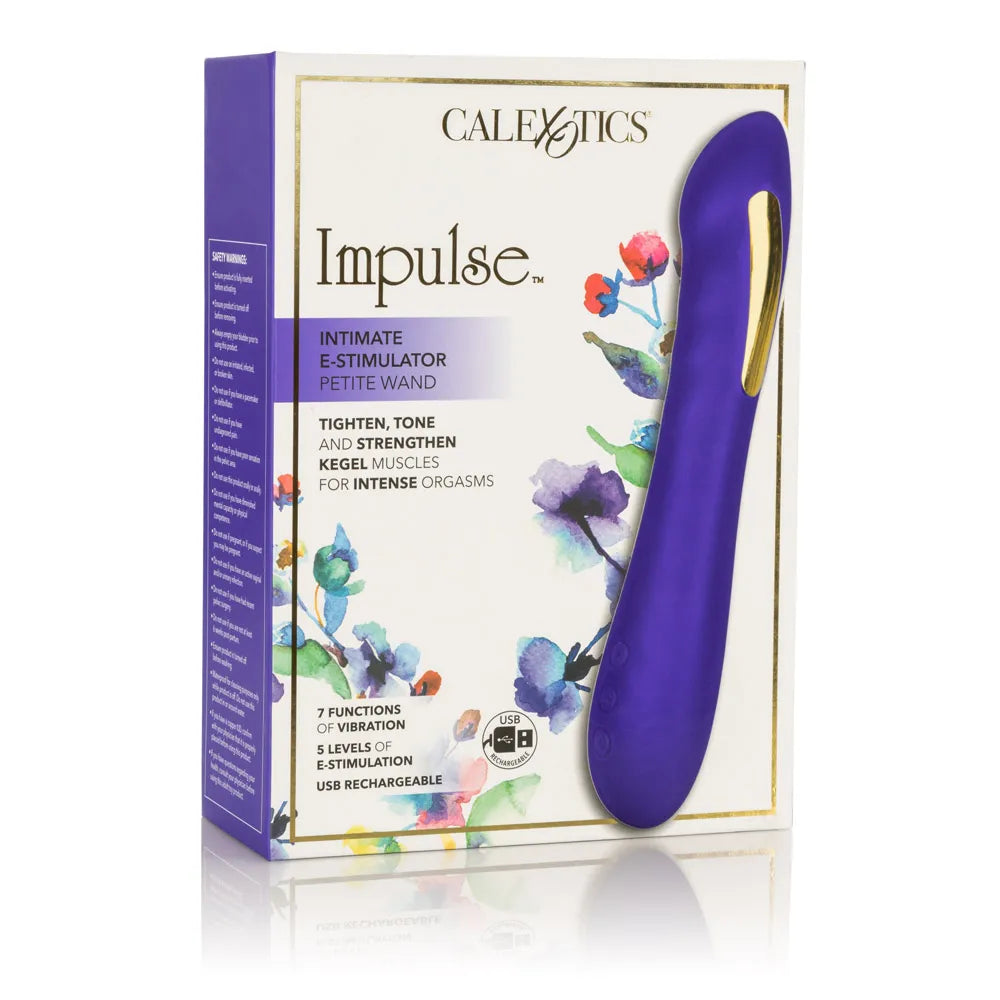 Impulse Intimate E-Stimulator Petite Wand – Compact Wand Vibrator E-STIM TOYS