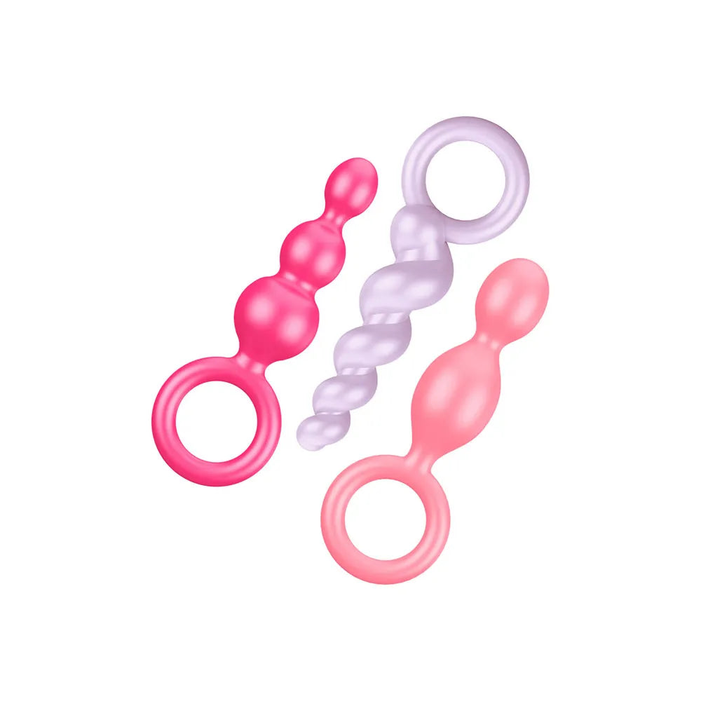 Satisfyer Booty Call Set of 3 Flexible 5.5 Inch Anal Plugs > Anal Range > Anal Beads