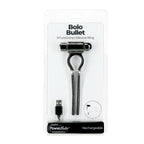Power Bullet Bollo Adjustable Penis Ring with 2.5 Inch Mini Black Power Bullet and Silicone Ring Default Title > Cock Ring > Adjustable