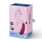 Satisfyer Curvy 1 Plus – App Enabled Clitoral Stimulator with Air-Pulse and Vibration Functions > Sex Toys For Ladies > Air Pulsation