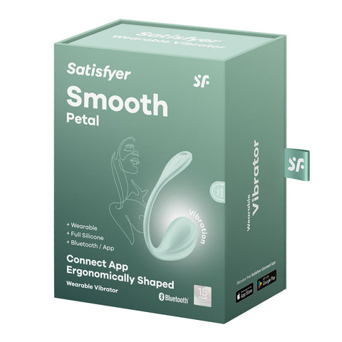 Satisfyer Smooth Petal - Mint Panty Vibrators