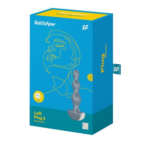 Satisfyer Lolli Plug 2 Ice Elegant Anal Plug for Intense Pleasure Butt Plugs - Vibrating