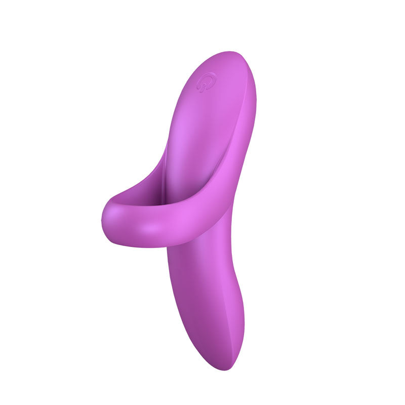 Satisfyer Bold Lover - Dark  USB Rechargeable Finger Stimulator