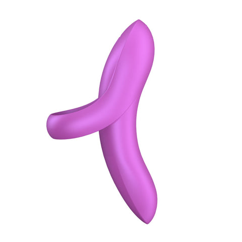 Satisfyer Bold Lover Dark USB Rechargeable Finger Stimulator Finger Stimulator