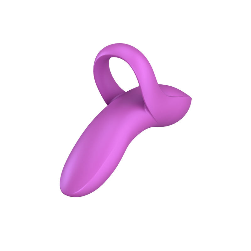 Satisfyer Bold Lover Dark USB Rechargeable Finger Stimulator > Vibrators > Finger Vibrators Main image