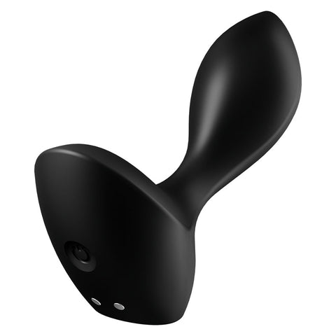 Satisfyer Backdoor Lover Black - Elegant Anal Plug Butt Plugs - Vibrating