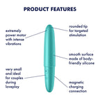 Satisfyer Ultra Power Bullet 6 – USB Rechargeable Bullet Vibrator > Vibrators > Mini Vibrators