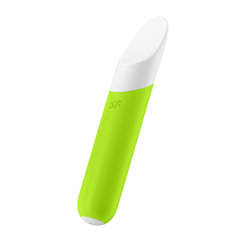 Satisfyer Ultra Power Bullet 7 – USB Rechargeable Silicone Bullet Vibrator Green > Vibrators > Mini Vibrators Main image