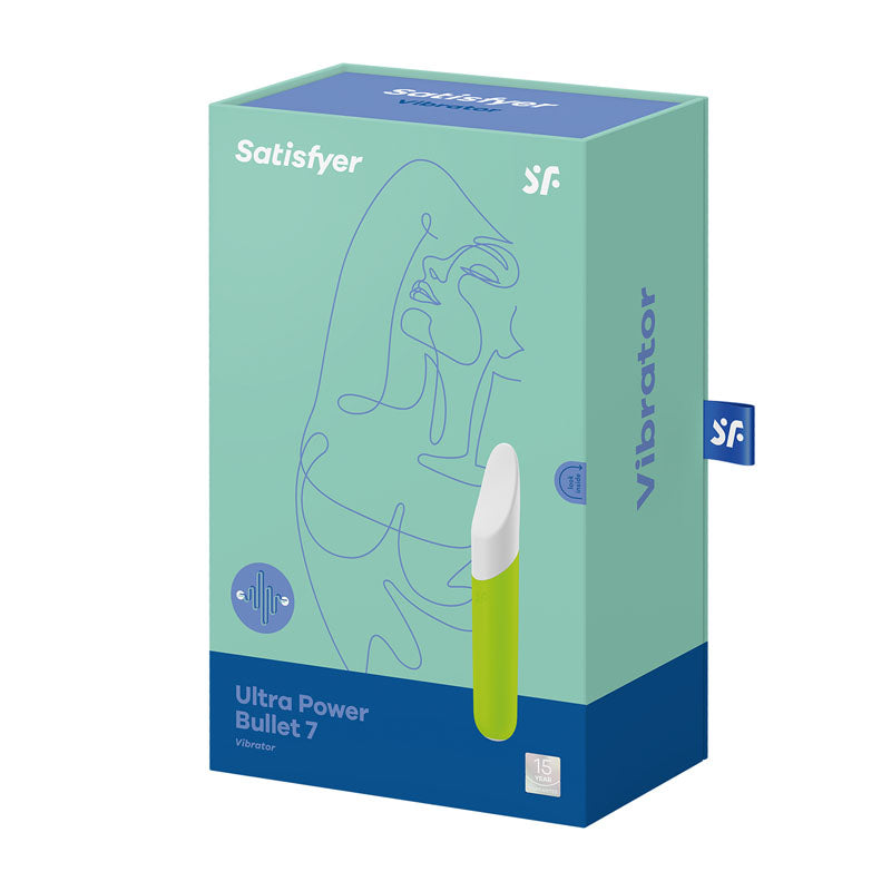 Satisfyer Ultra Power Bullet 7 – USB Rechargeable Silicone Bullet Vibrator Secondary image