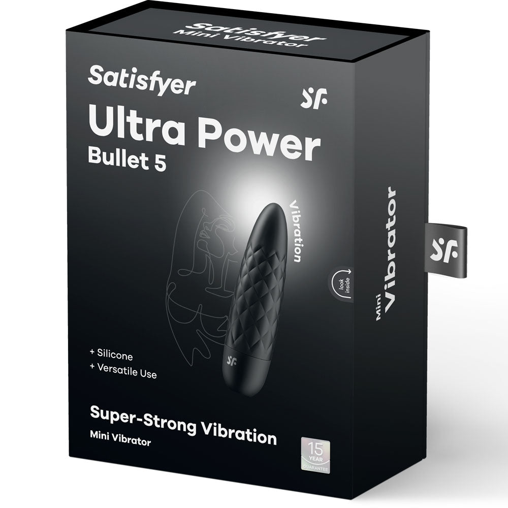 Satisfyer Ultra Power Bullet 5 Bullet Vibrator Black