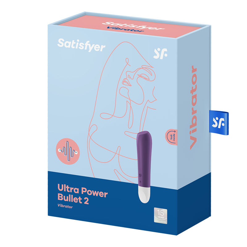 Satisfyer Ultra Power Bullet 2 – USB Rechargeable Compact Bullet Vibrator > Vibrators > Mini Vibrators