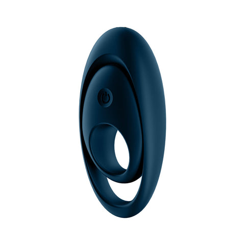 Satisfyer Glorious Duo Vibrating Cock Ring for Enhanced Pleasure and Intimacy Blue Cock Rings Vibrating