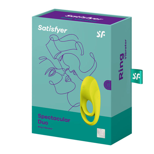 Satisfyer Spectacular Duo - Light USB Rechargeable Cock & Balls Ring COCK RINGS-PREMIUM