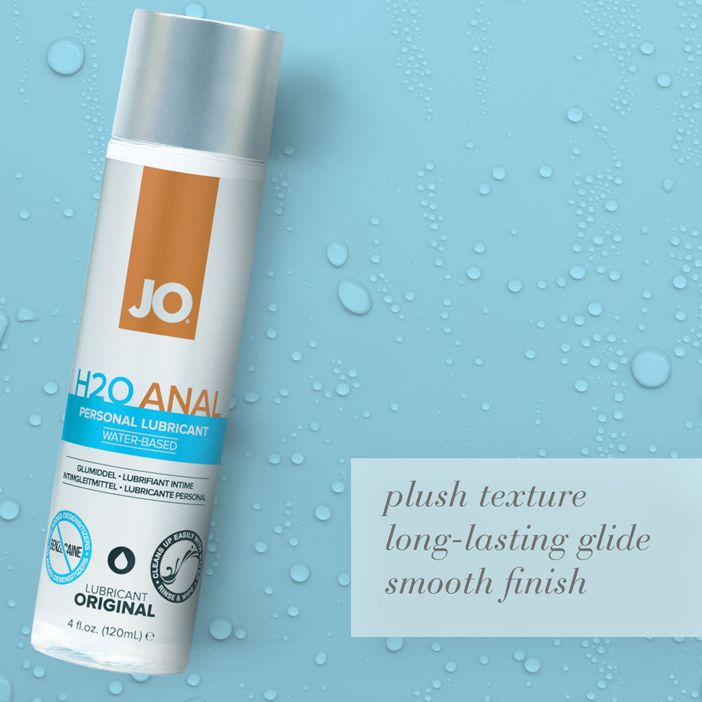 JO H2O Anal Lube – Water-Based Anal Lubricant 120ml > Lube > Anal