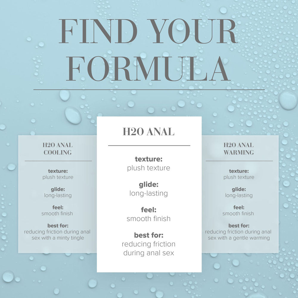 JO H2O Anal Lube – Water-Based Anal Lubricant 120ml > Lube > Anal