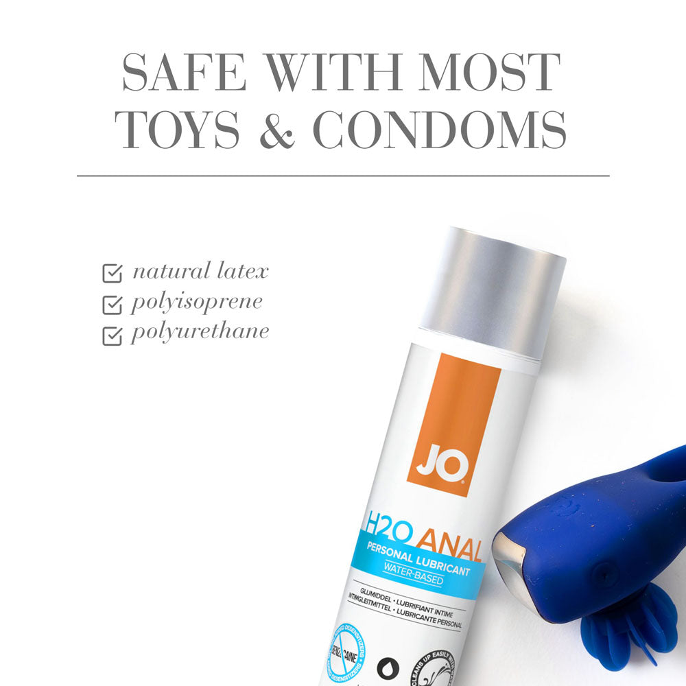 JO H2O Anal Lube – Water-Based Anal Lubricant 120ml > Lube > Anal