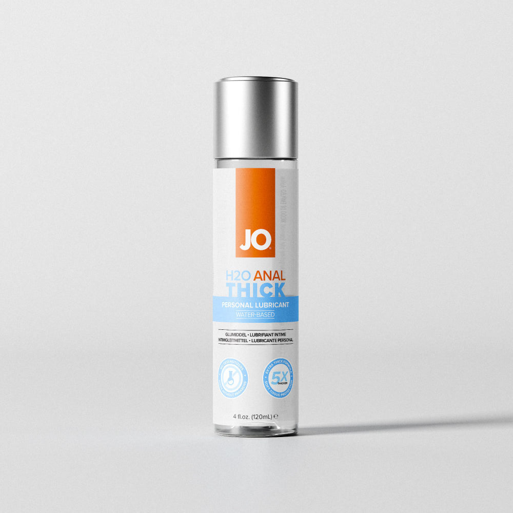 JO H2O Anal Thick (120 ml) – Water-Based Thick Anal Lubricant Default Title > Lube > Anal Main image