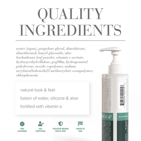 JO Cumplay Hybrid Formula Semen-Like Lubricant (240 mL) – Water-Based Silicone Lubricant Speciality Lubricants