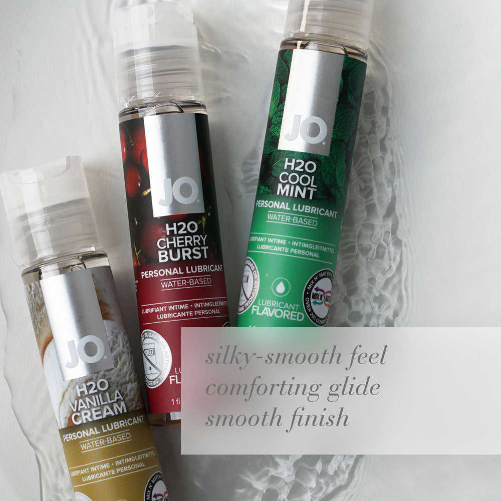 JO H2O Cherry Burst – Water-Based Flavored Lubricant 120 ml Bottle Secondary image