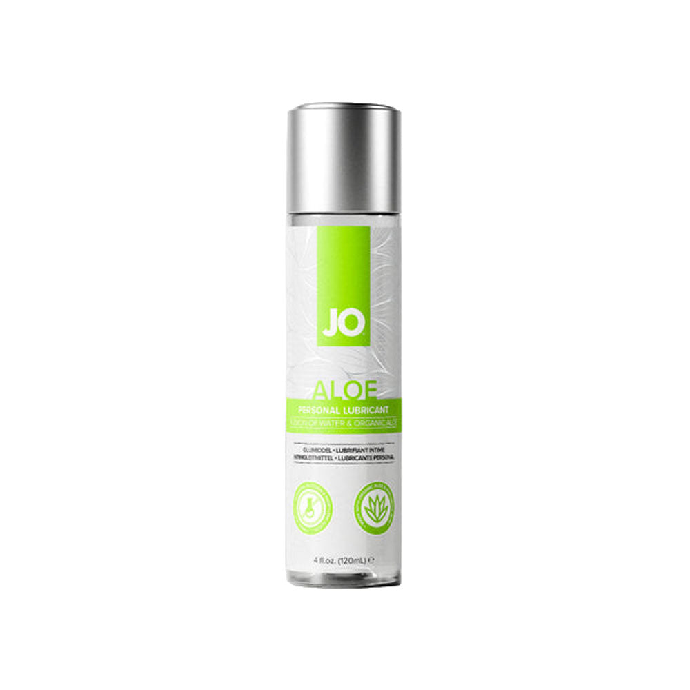 JO Aloe – Water-Based Lubricant with Aloe and Hyaluronic Acid 120ml Bottle Default Title > Lube > Water Based