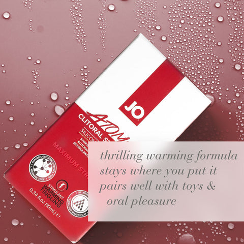 JO Atomic (10 ml) – Silicone-Based Stimulating Clitoral Gel Enhancers Female