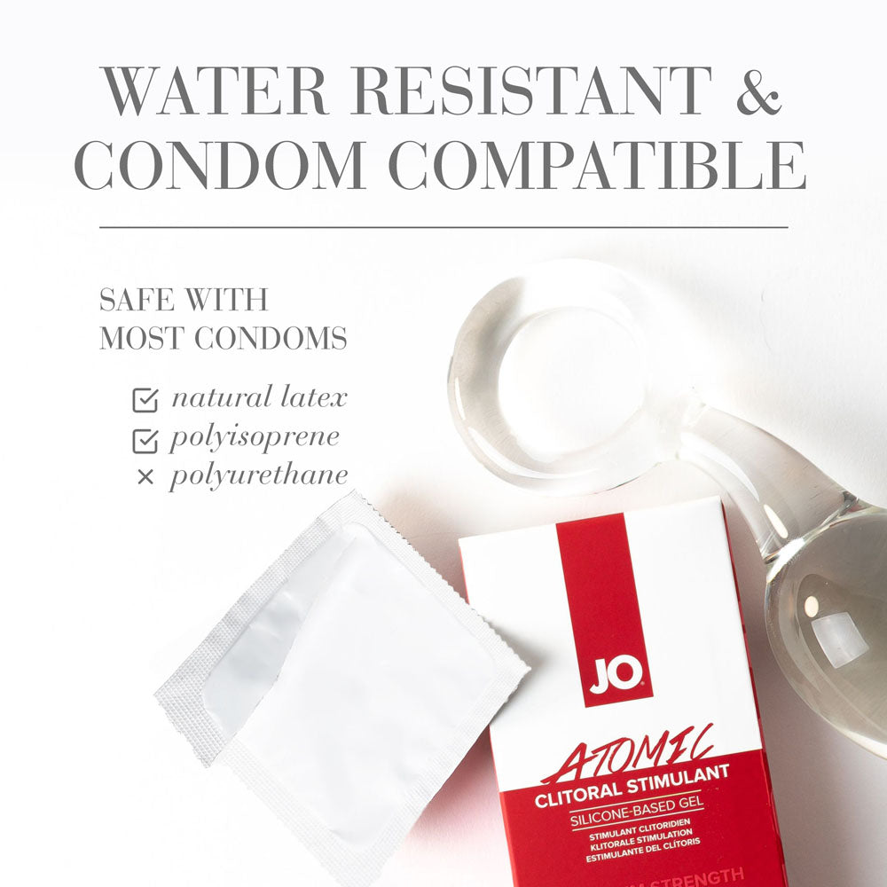 JO Atomic (10 ml) – Silicone-Based Stimulating Clitoral Gel > Essentials > Womens Enhancers