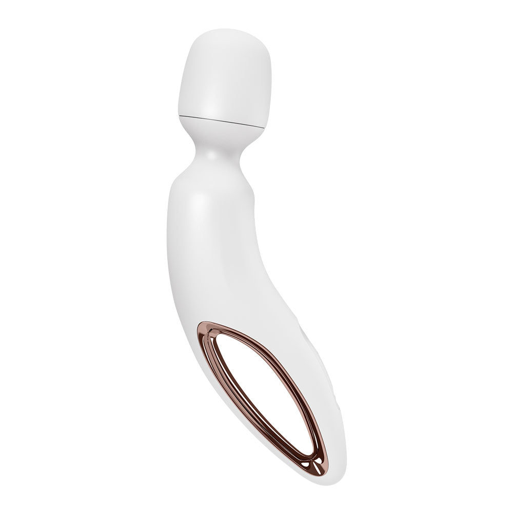 Satisfyer Wand-erland Rose Gold Rechargeable Massage Wand Vibrators